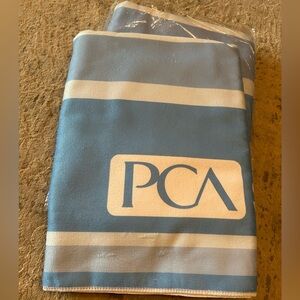 PCA Blue and White Towels